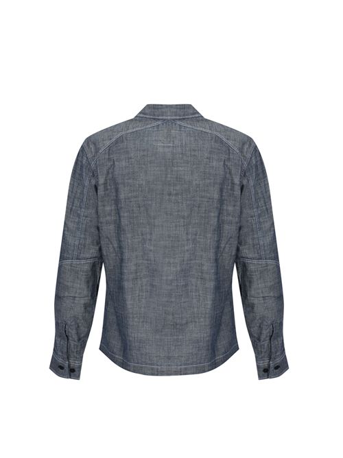 Camicia in chambray di cotone C.P. COMPANY | 20CMSH195A 110065WD17